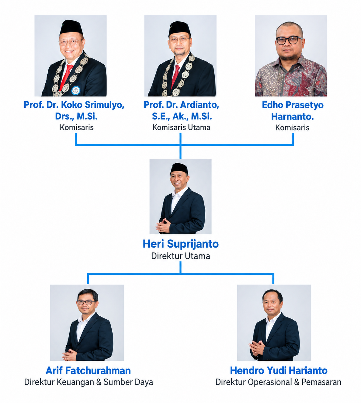 Struktur Organisasi Dharma Putra Airlangga